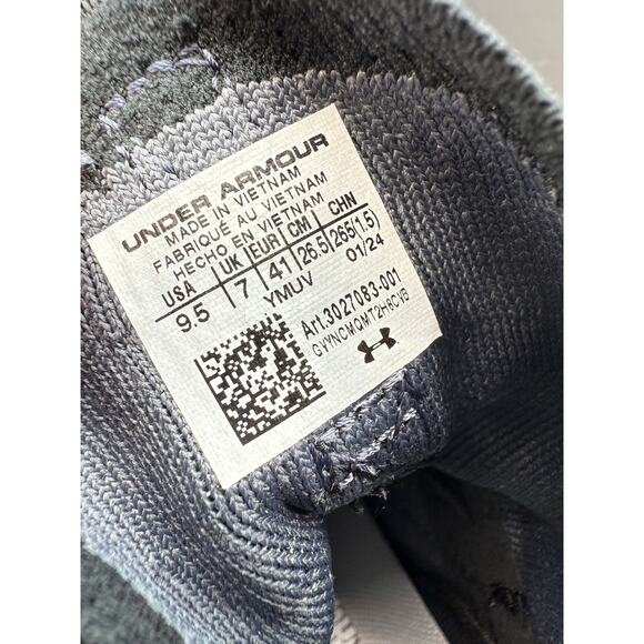 Under Armour Flow Highlight Ace Womens Sz 9.5 Black Volleyball Shoes 3027083-001 - Picture 8 of 11